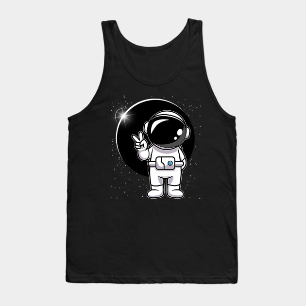 Solar Eclipse Tank Top by InfiniteZone